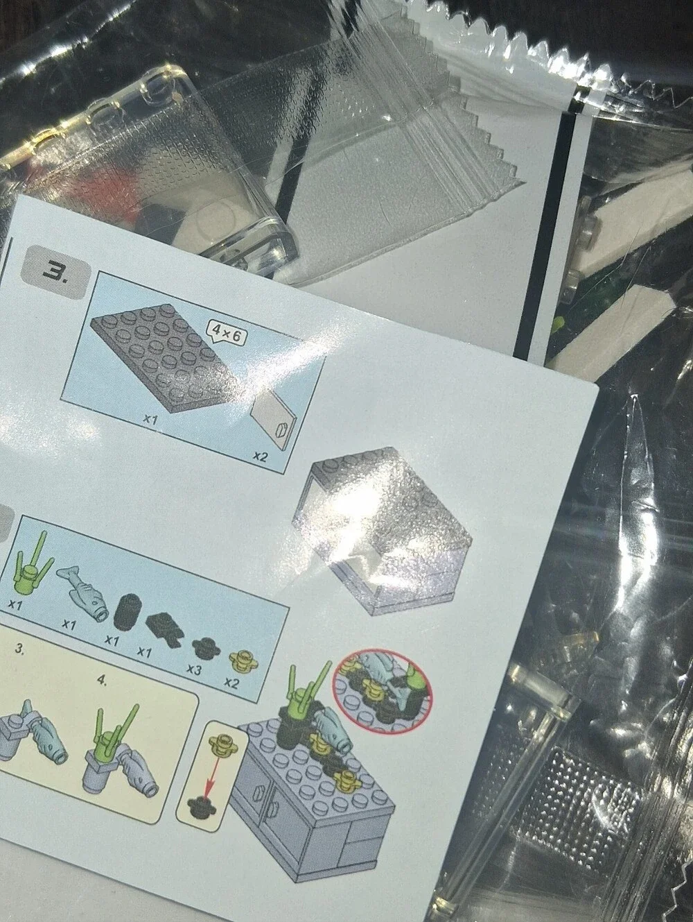 Lego Minifigure Accessories & Small Parts - Yellow, Blue, White, Black, Red